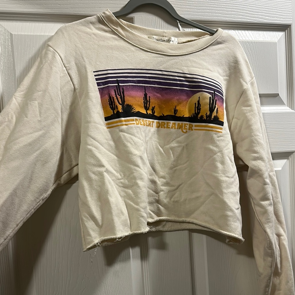 Desert Dreamer Cropped Sweatshirt